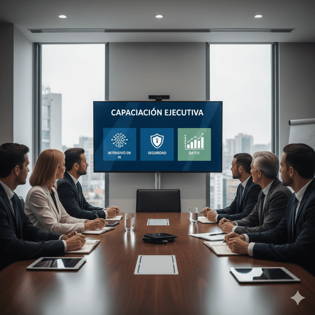 Sesión de capacitación ejecutiva